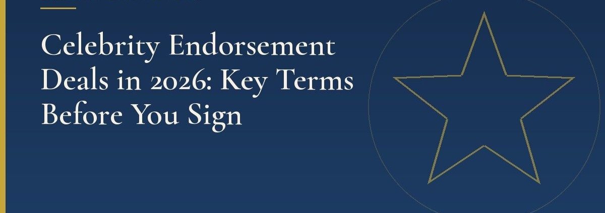 Celebrity Endorsement Deals in 2026: Key Terms Before You Sign | Shrum Disney & Associates