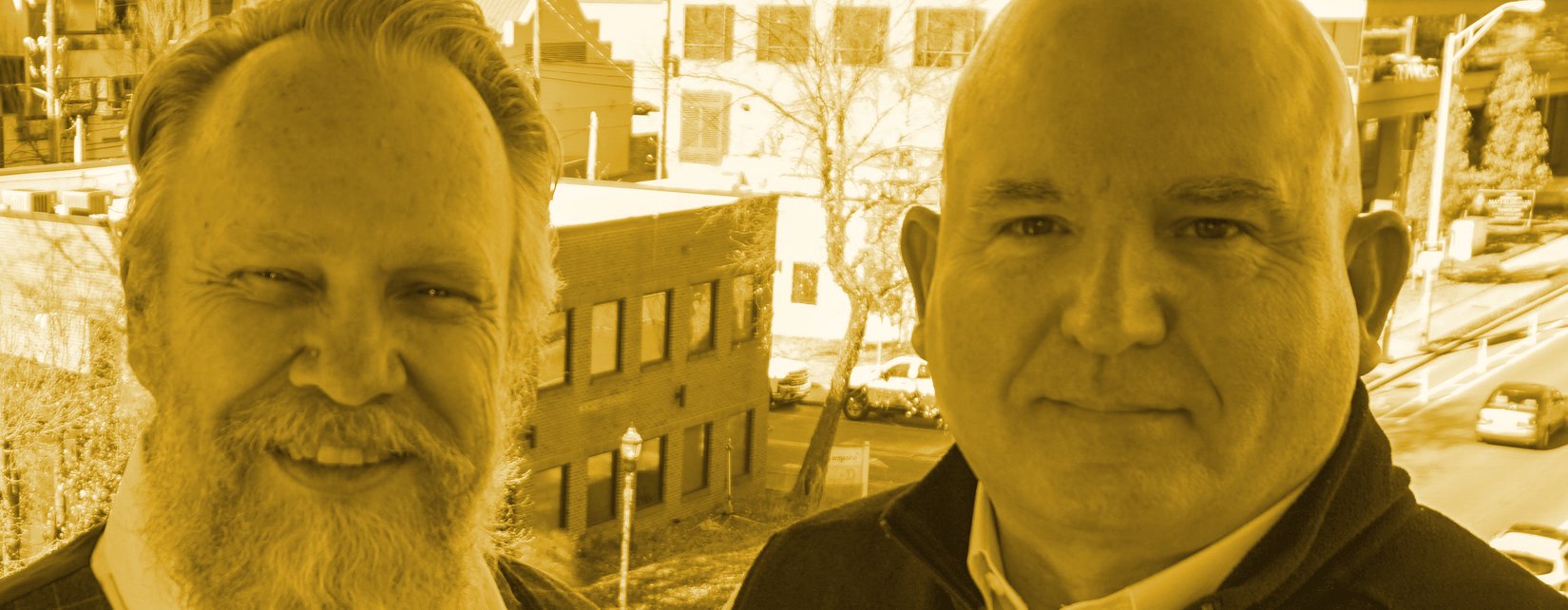 engage-services-gold Barry Neil Shrum and Dennis Disney on Music Row in Nashville